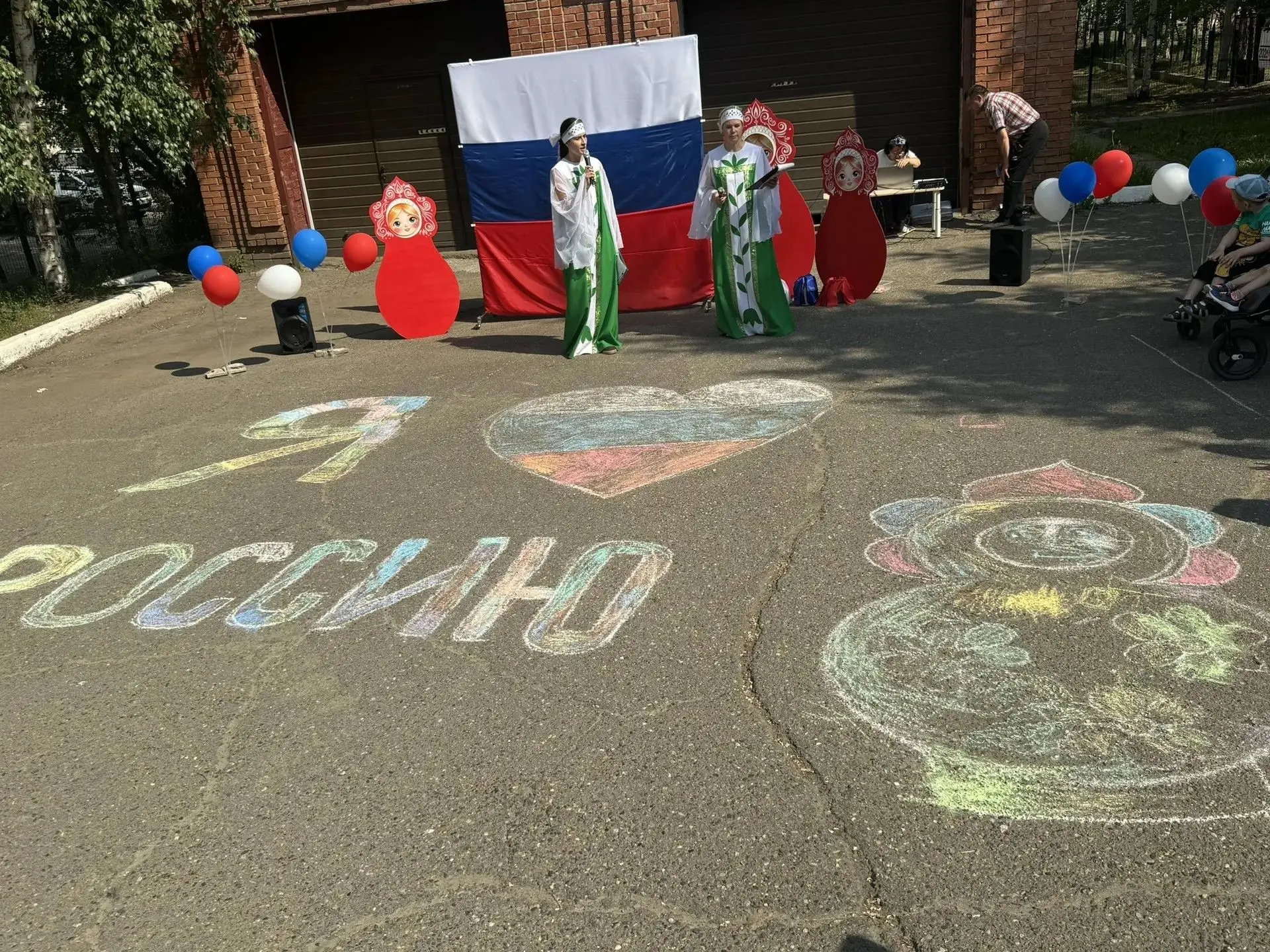 Маленькие патриоты: в нашем детском саду с размахом прошёл праздник в честь Дня России! 
⁣
В преддве