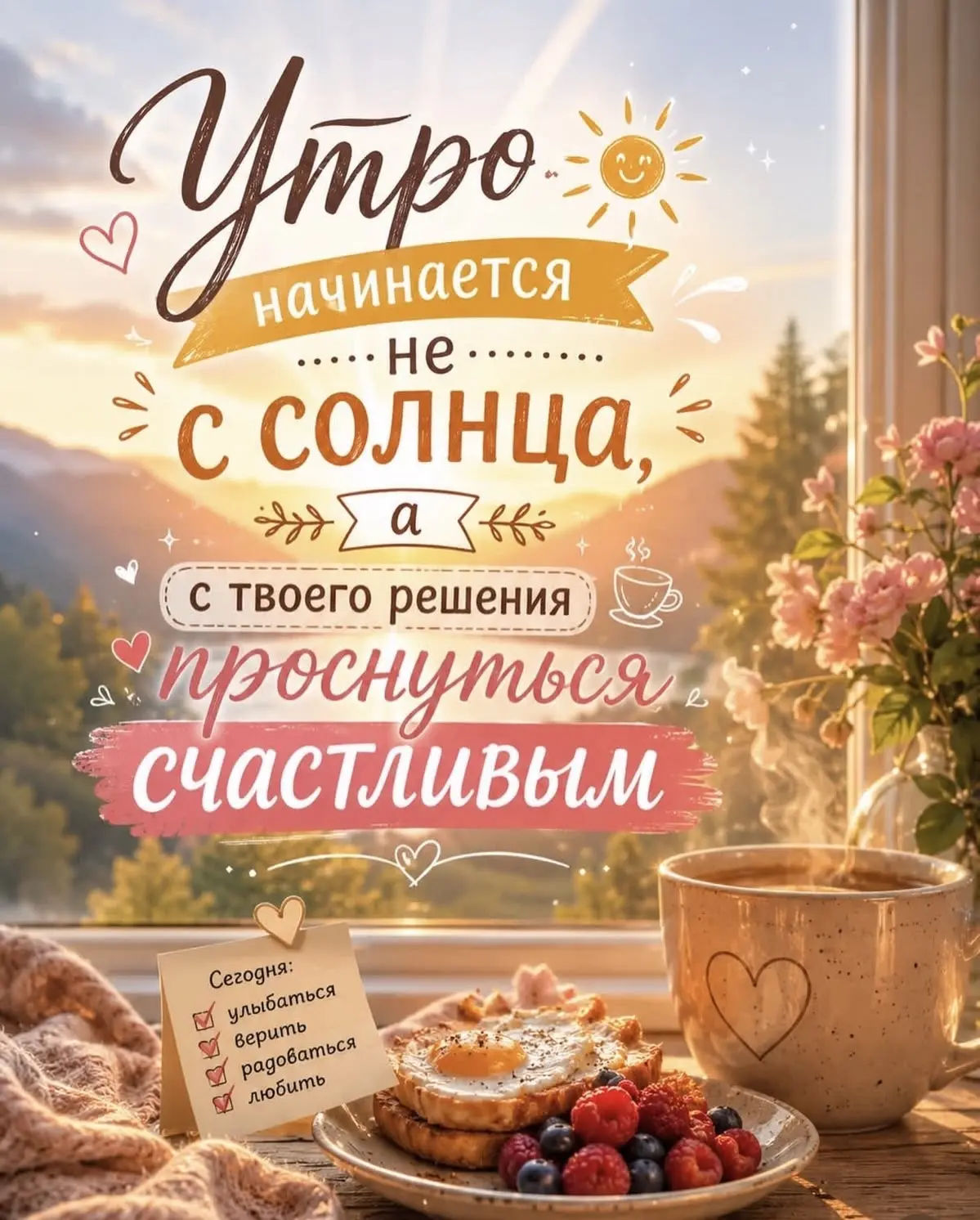 Желаю всем доброго утра и отличного дня!😌💫

🐦‍🔥День под влиянием энергии числа 2 будет сосредото