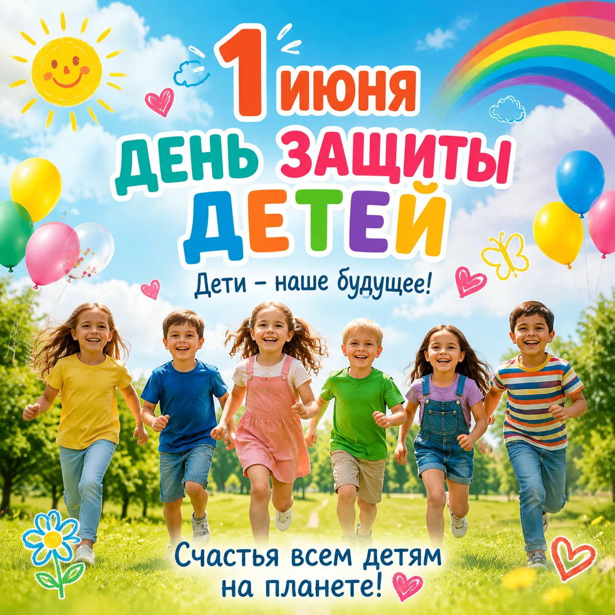 1 июня – особенный день, наполненный детским смехом, яркими красками и надеждами на светлое будущее.