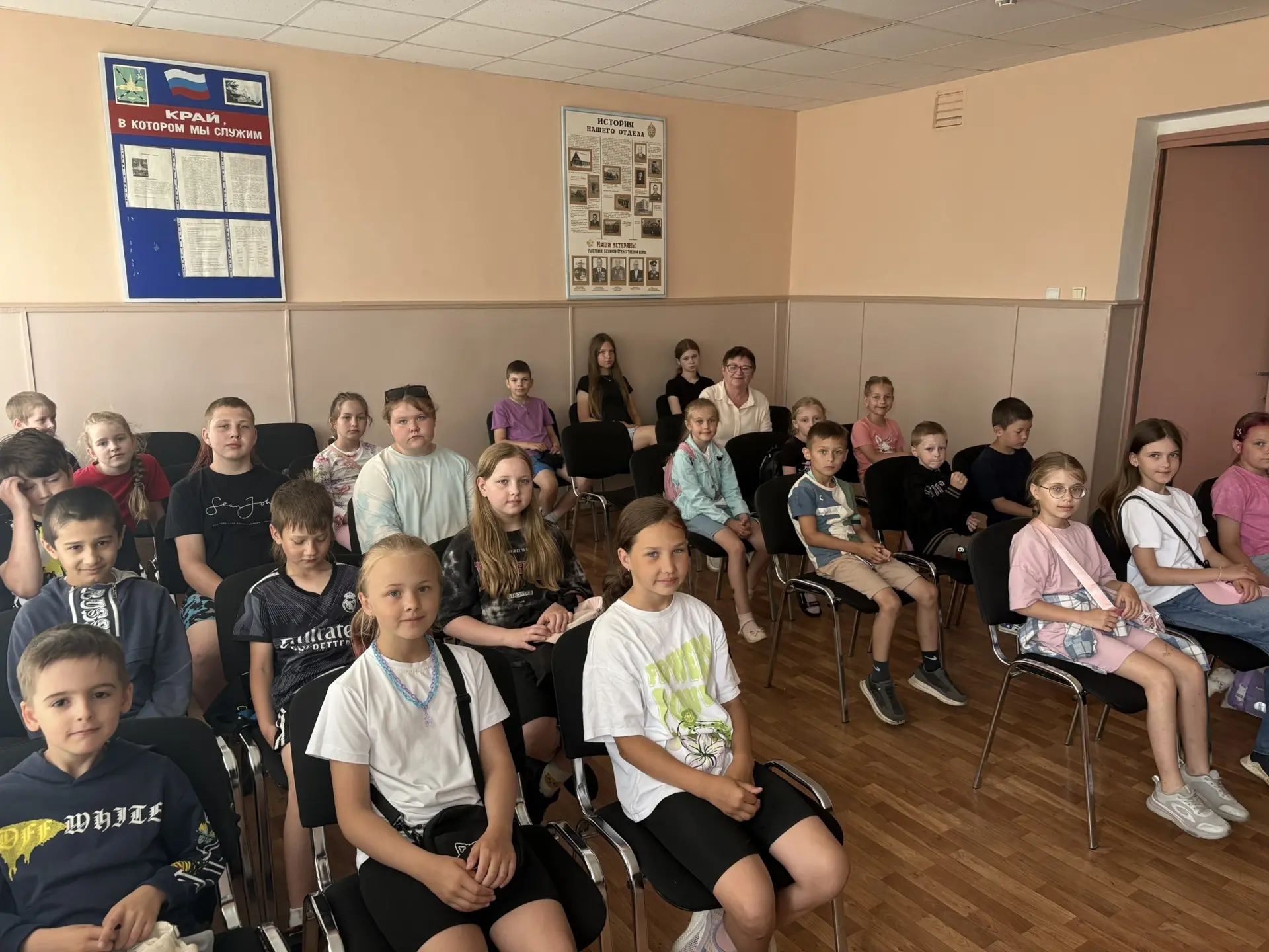 Экскурсия в отдел полиции
