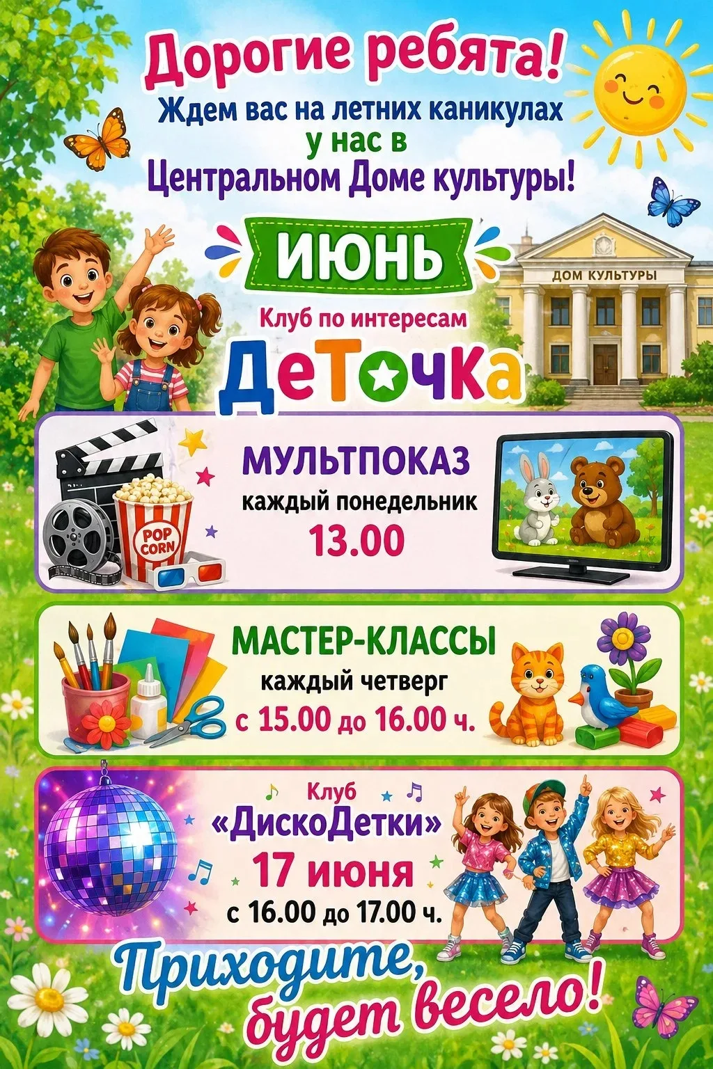 Приходите! 🤗 Приводите своих друзей!