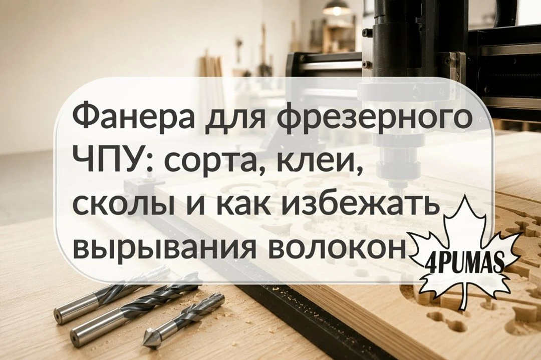 ФАНЕРА НА ЧПУ: ИДЕАЛЬНЫЙ РЕЗ БЕЗ СКОЛОВ — ЭТО РЕАЛЬНО?

Казалось бы, что сложного? Купил лист, загру