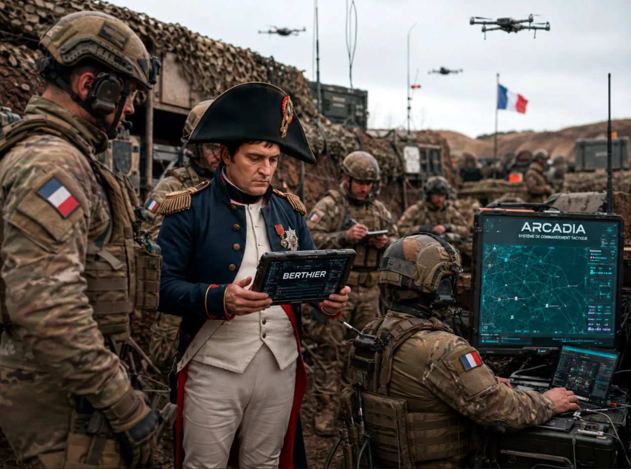 🇫🇷Большая языковая ИИ-модель, названная в честь начальника штаба Наполеона, поможет французским во