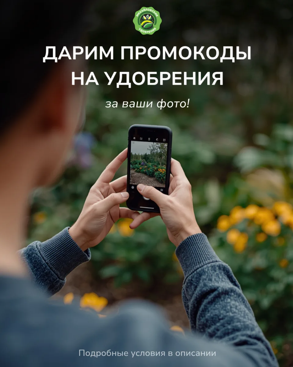 🌿 Покажите свой сад — получите промокод!

Лето — самое время делиться красотой своего участка, цв