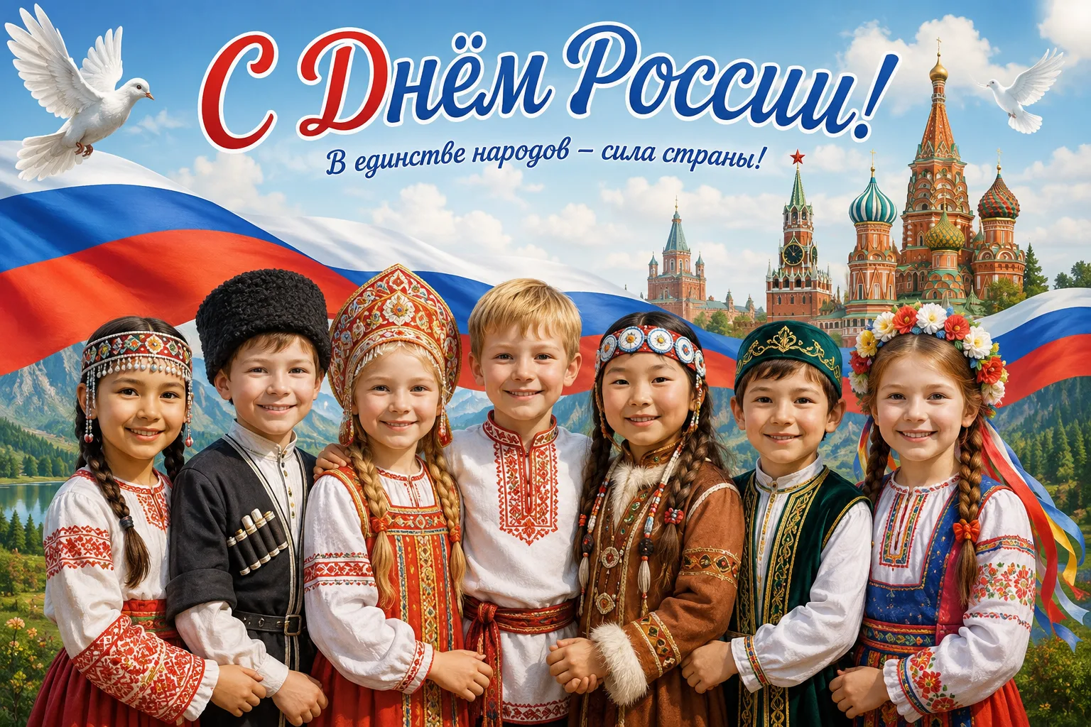🇷🇺 С Днём России!

Более 17 миллионов квадратных километров территории. Почти 4 000 км с севера на