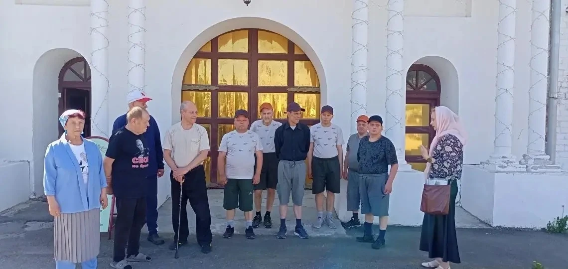 Выездное мероприятие совместно с Каргапольским ПНИ в Далматовский мужской монастырь! ⛪️