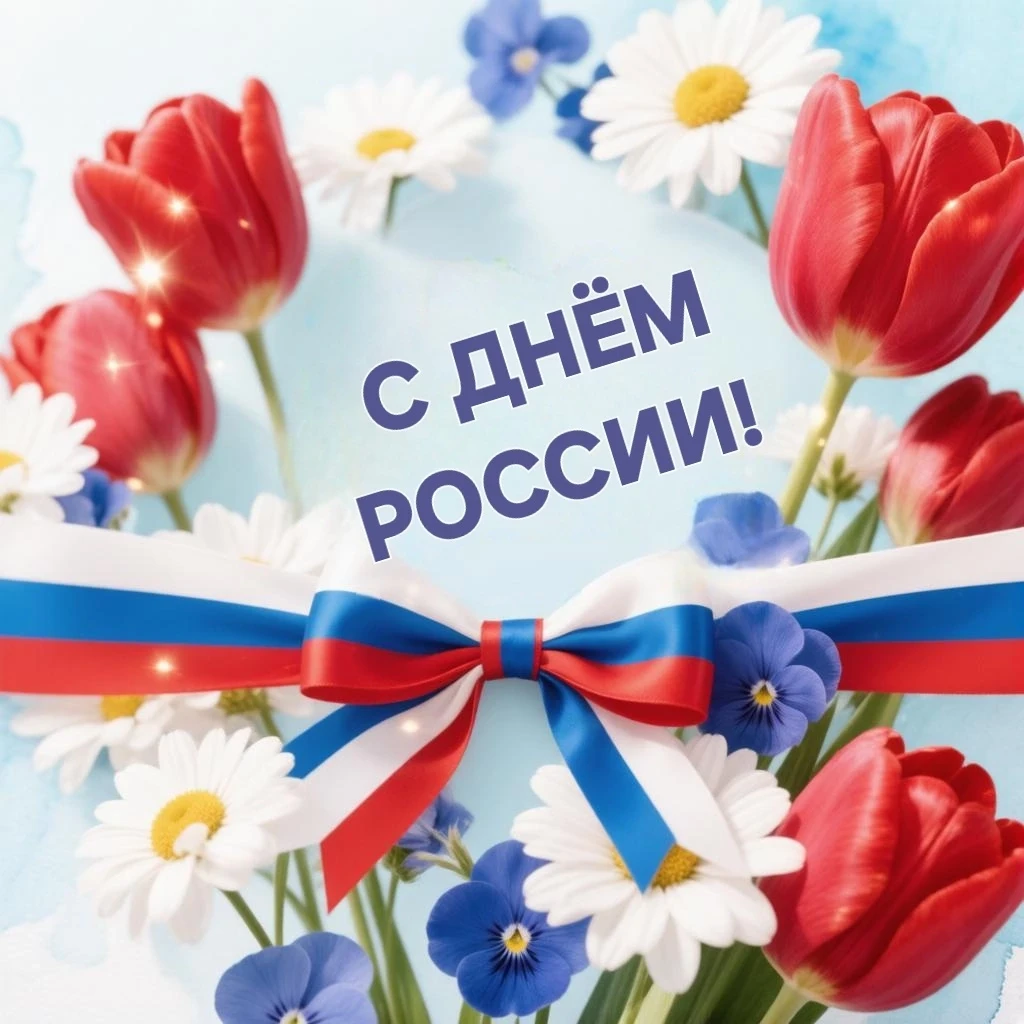Поздравляем с Днём России! 🇷🇺
12 июня — праздник величия страны, её истории и единства народа. Рос