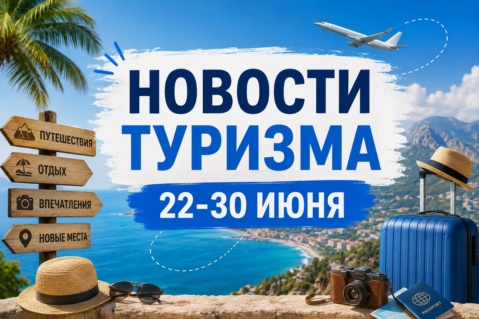 Рассказываем, что произошло в мире туризма с 22 по 30 июня ✈️🌍

🔥 ГЛАВНОЕ: ВИЗЫ, ПРАВИЛА, БЕЗОПАСН