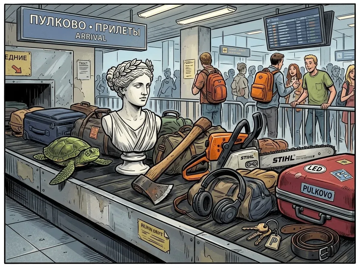 Доброе утро, Питер! ☀️

В Пулково можно не только улететь, но и случайно оставить часть своей жизни.