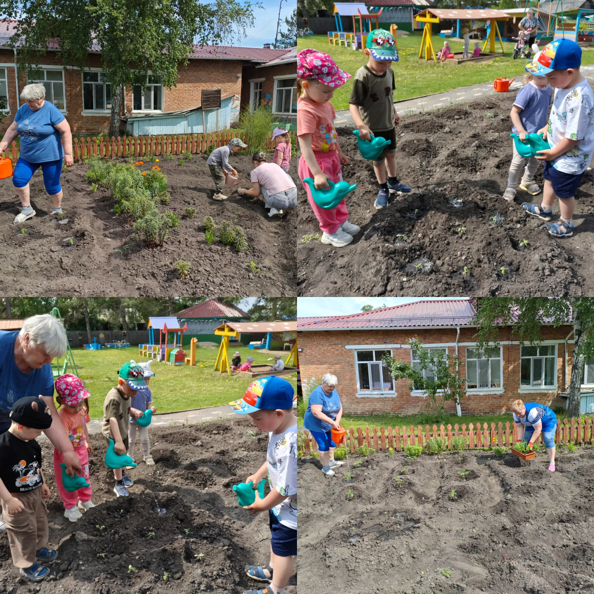 Стартовала акция «Цветущий детский сад»! 🌷
С наступлением тёплых дней наши воспитанники под руковод