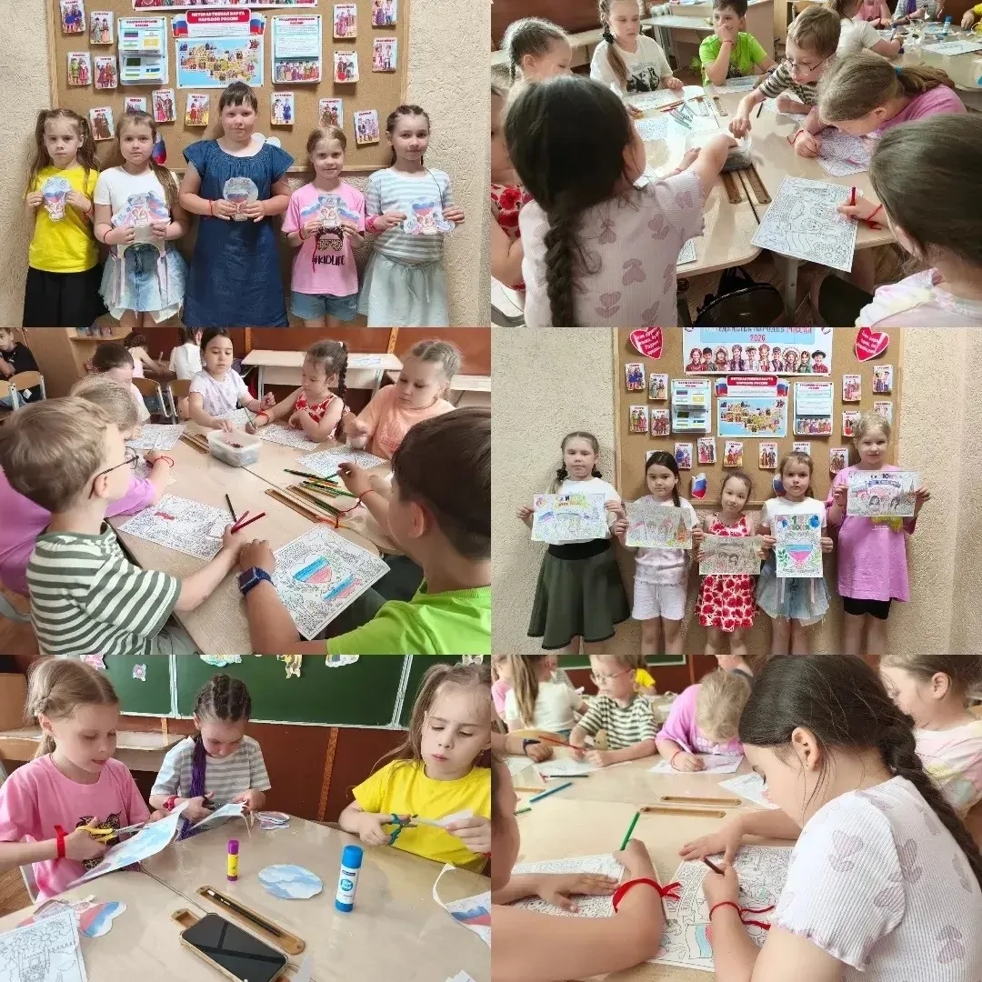 В десятый день работы пришкольного оздоровительного лагеря «Радуга», юные воспитанники с самого утра