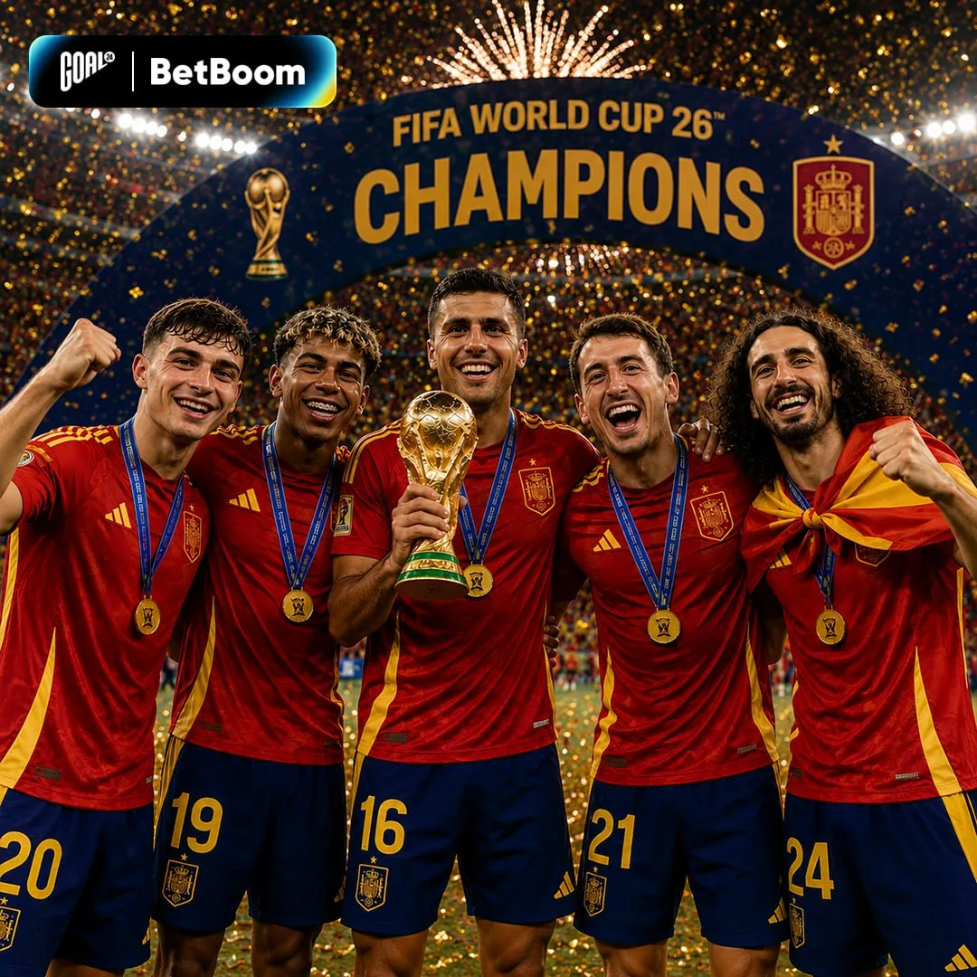 ⚽️ ИСПАНИЯ – ЧЕМПИОН МИРА?

2010 - Испания была в группе H
2026 - Испания в группе H

2010 - ЧМ нача