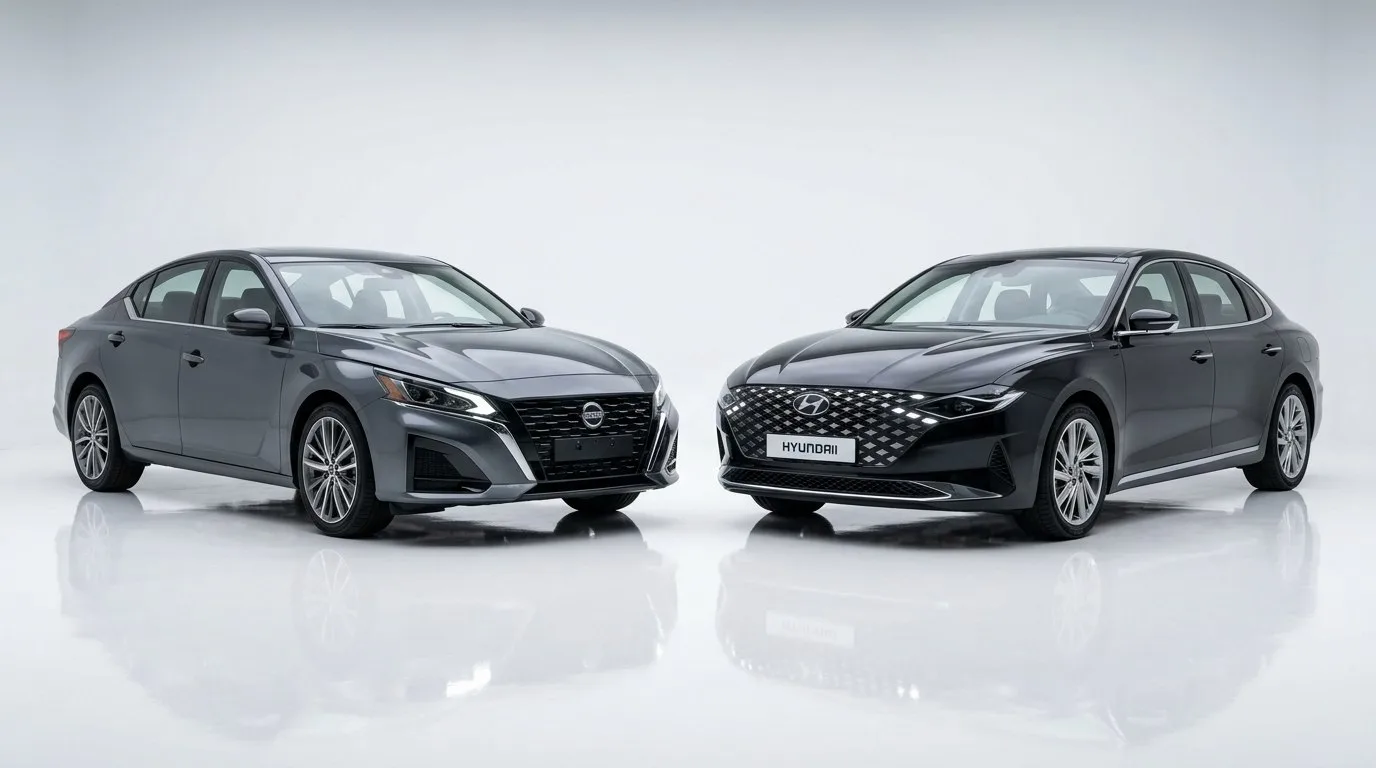 ⚡️ БИТВА ПРЕМИАЛЬНЫХ СЕДАНОВ: NISSAN TEANA vs HYUNDAI GRANDEUR

Два достойных представителя бизнес‑к