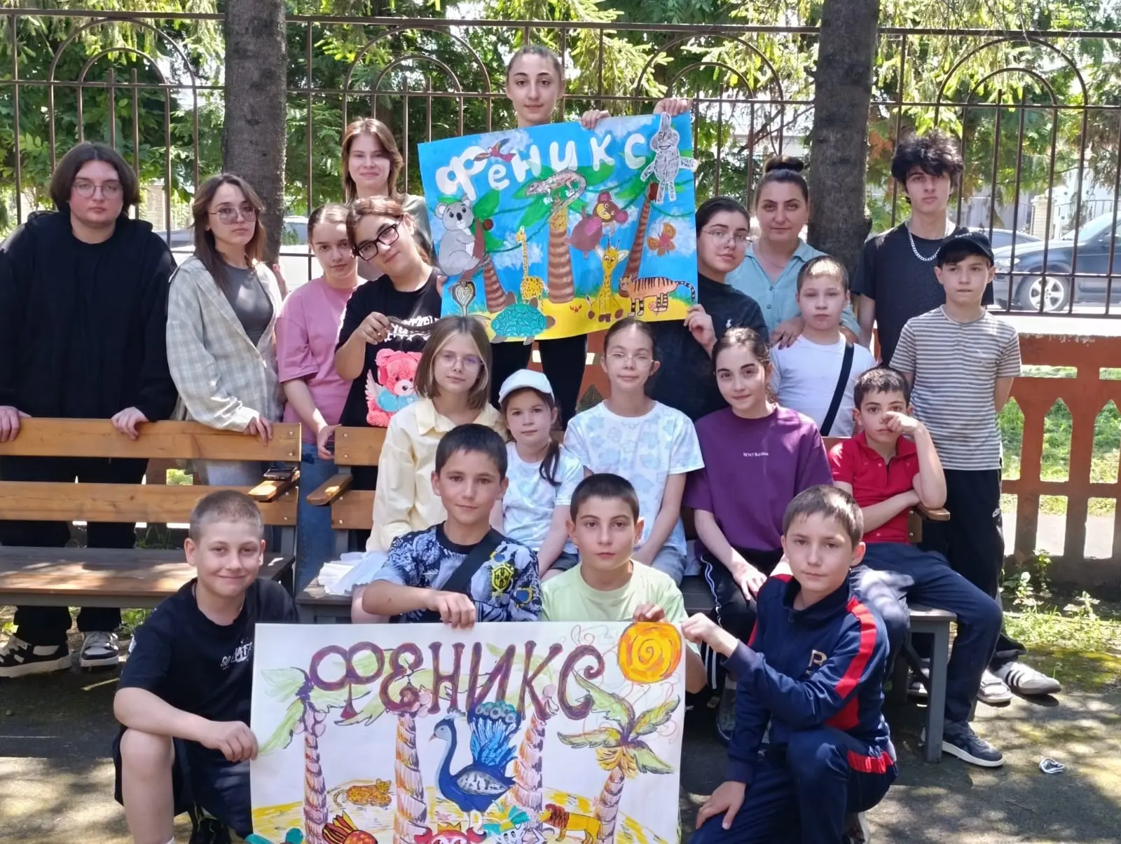 📌 Летняя практика в центре «Феникс»: искусство, которое объединяет

✅ Летняя практика студентов худ