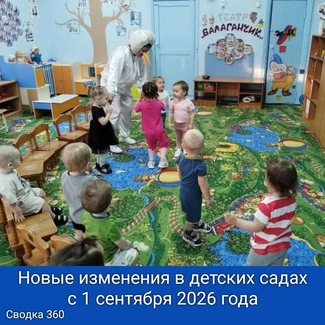 С 1 сентября 2026 года в детских садах России вступят в силу новые рекомендации от Минпросвещения. Г