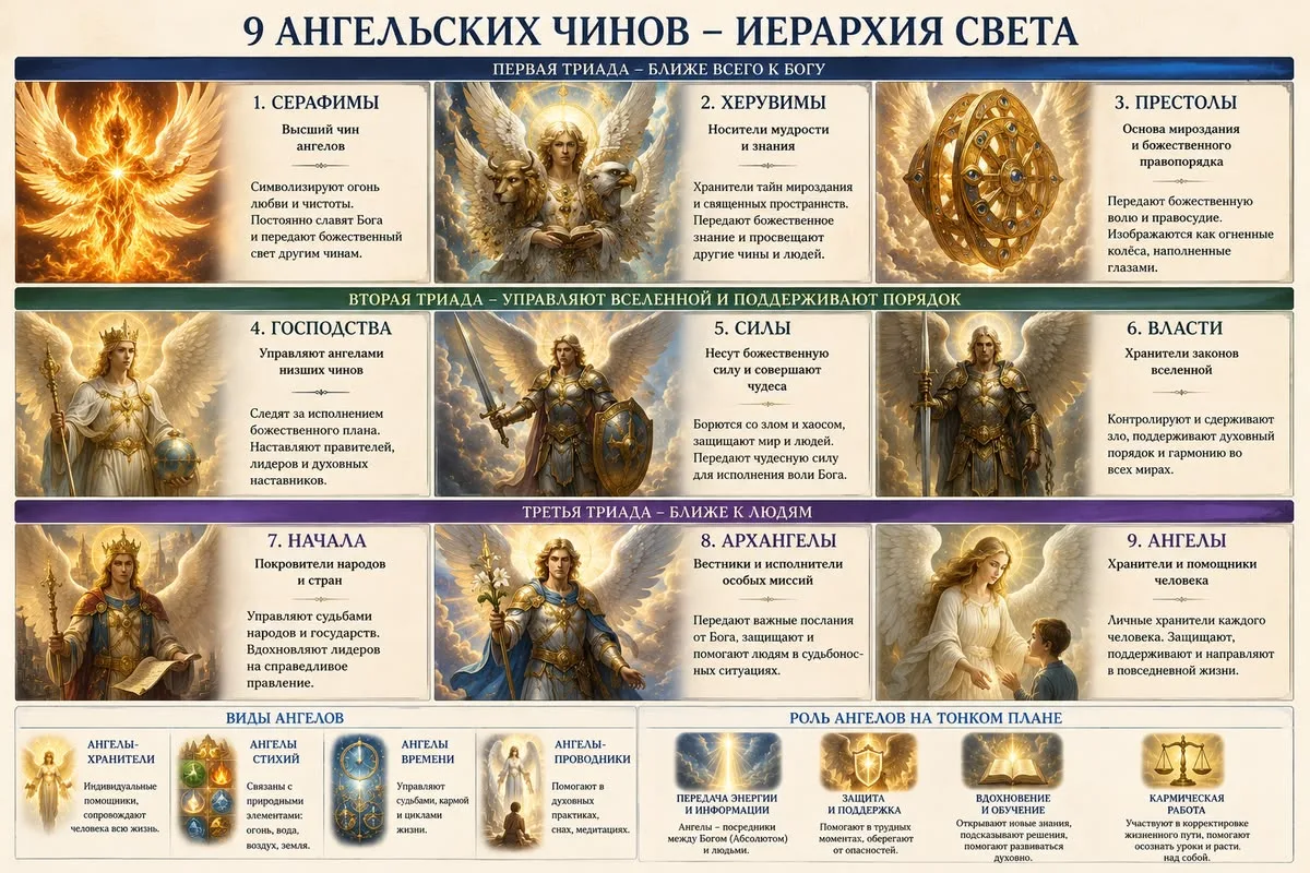 ИЕРАРХИЯ АНГЕЛОВ