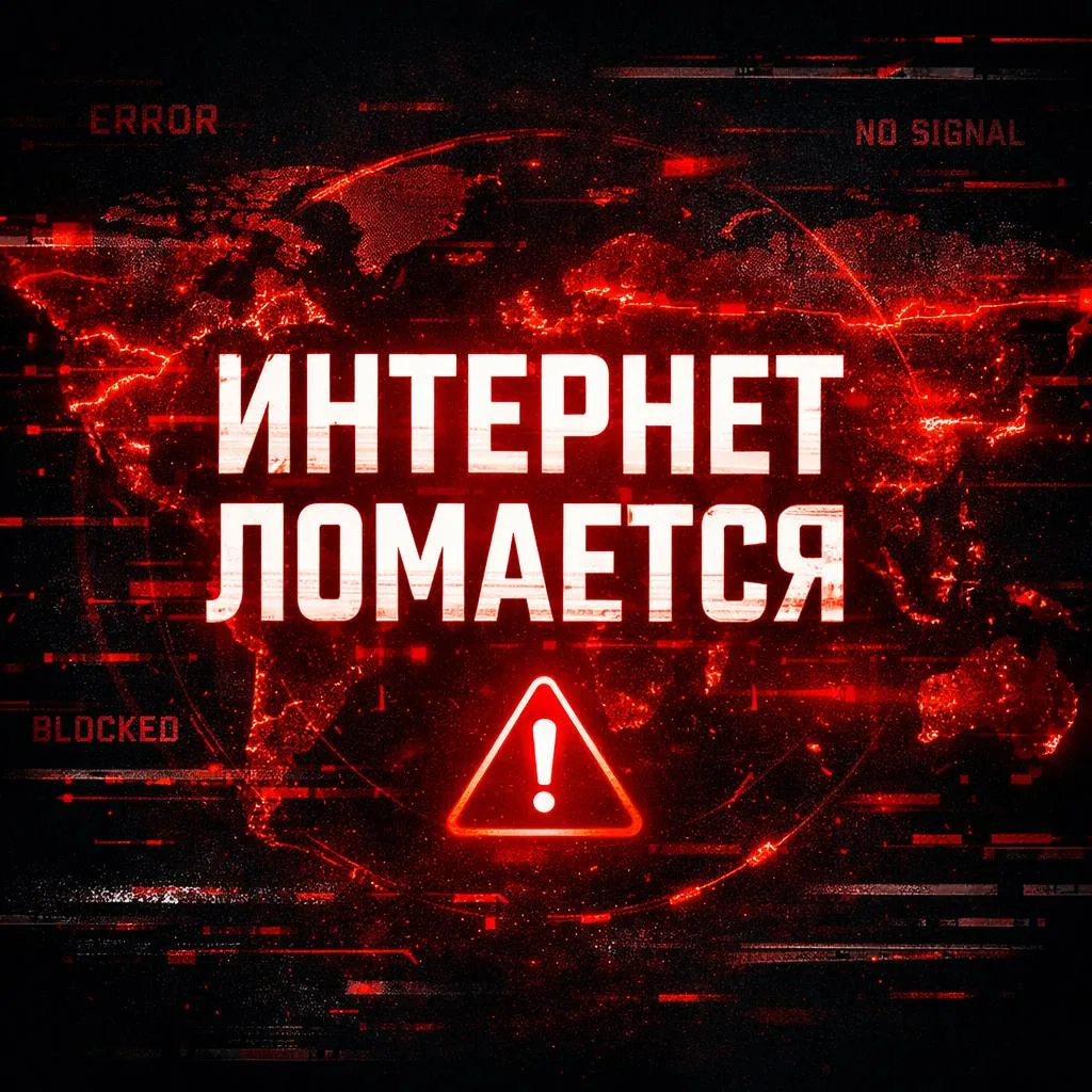 🌐 ДАЙДЖЕСТ: что происходит с интернетом 
апрель 2026

1. Массовые сбои интернета (Россия)
 • С 5 ап
