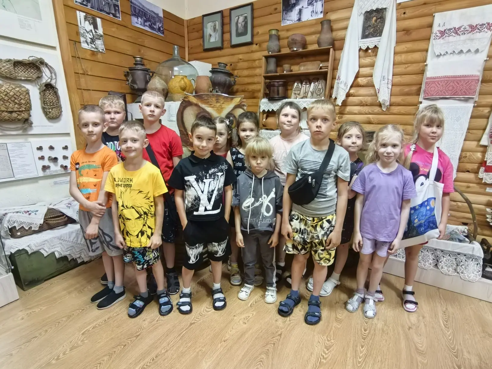 Сотрудники Сычёвского музея провели для воспитанников детской оздоровительной площадки при школе №1 