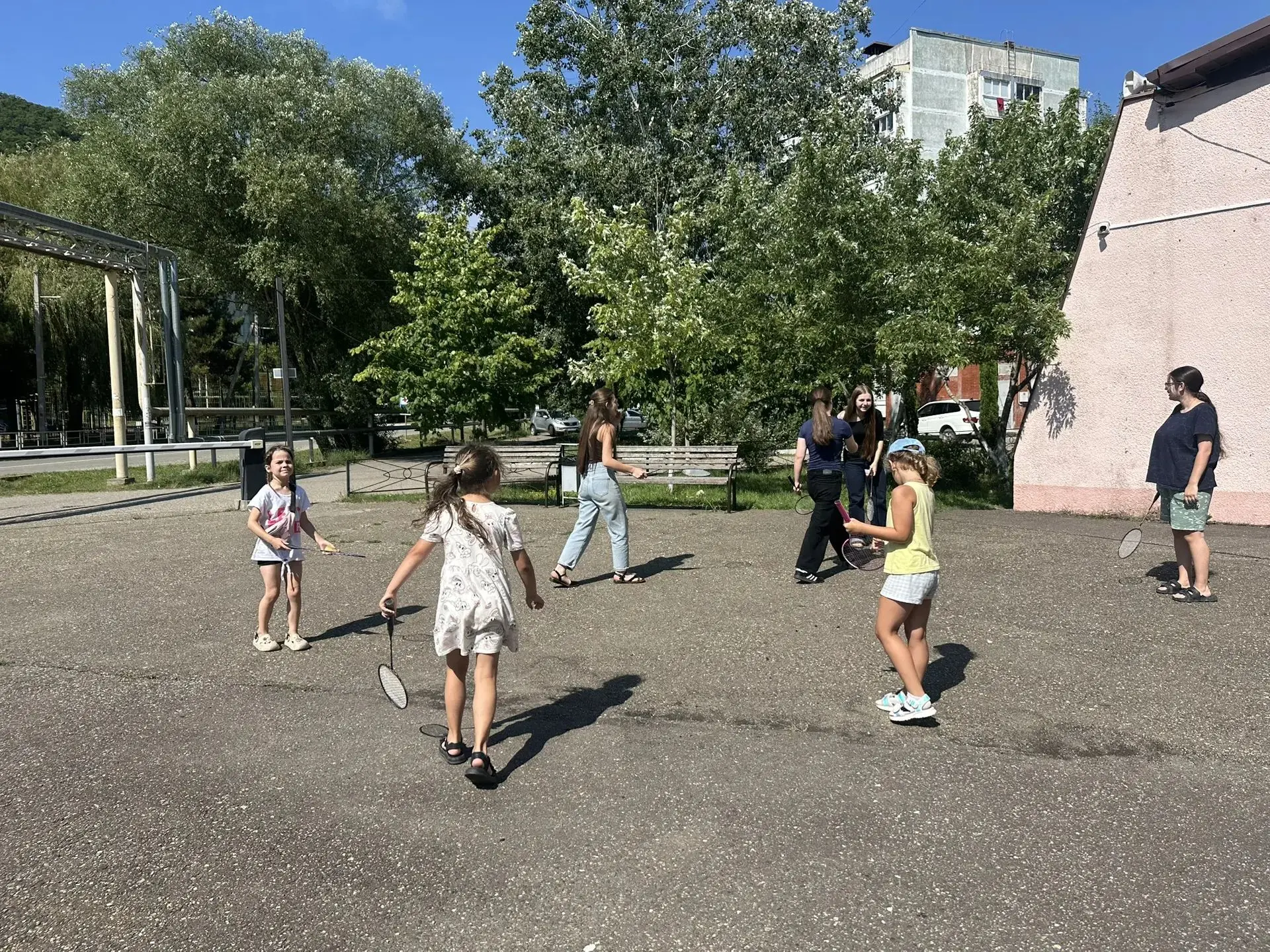 Спортивное лето в СДК с. Агой🏸⚽🏐