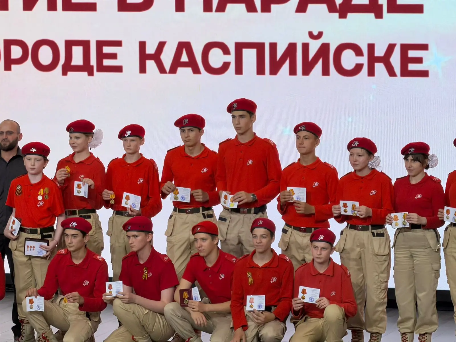 🎖️ Юбилейный X слёт регионального отделения ВВПОД «Юнармия» в Дагестане 🎖️
10 июня в Махачкале сос
