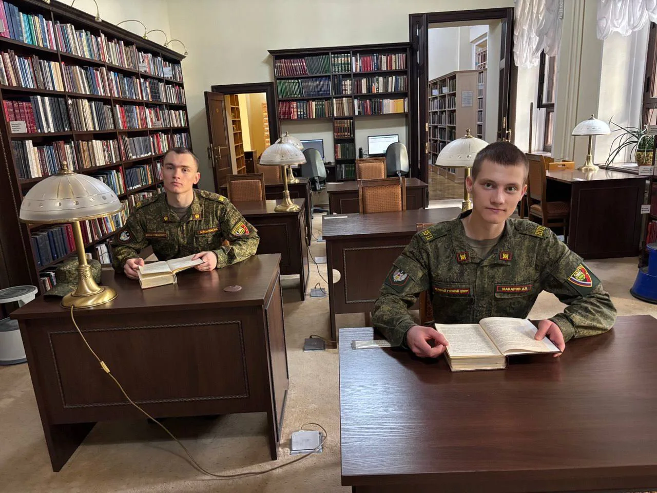 Обучающиеся Военного учебного центра при РГАУ-МСХА имени К.А. Тимирязева посетили Государственную пу
