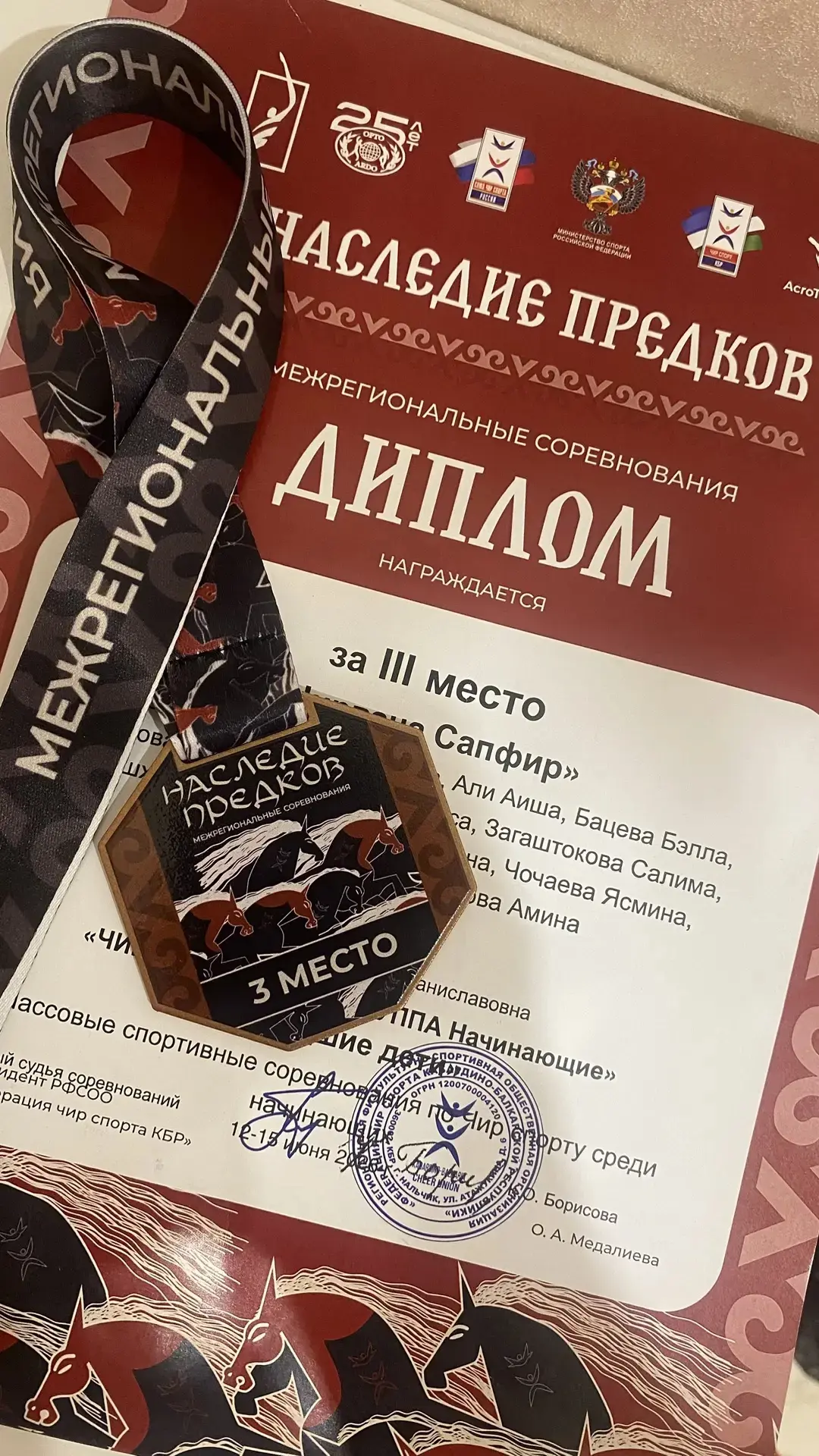 В Нальчике завершились масштабные межрегиональные соревнования по чир-спорту «Наследие предков». Мас