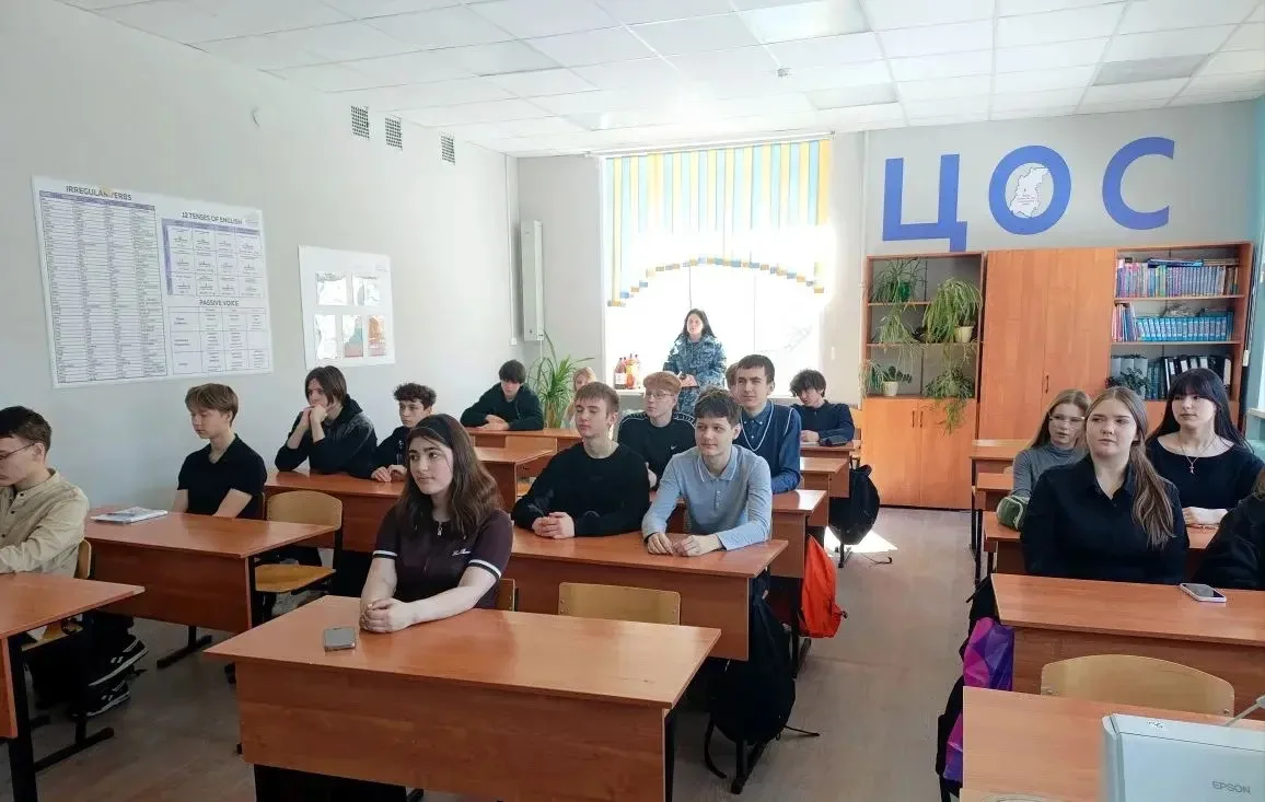 🏫Нашу школу в рамках проекта «Билет в будущее» посетили представители вуза ФСИН (Федеральная служба