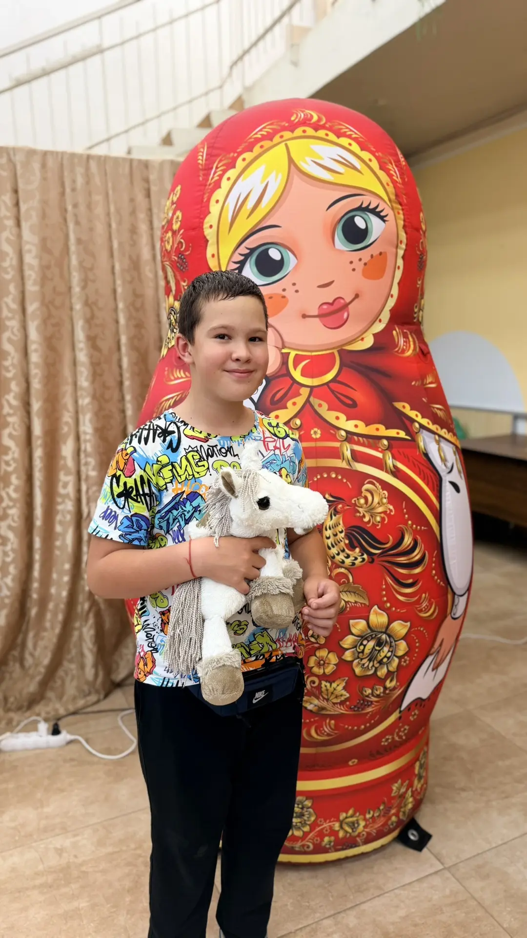 ЛЕТНИЙ ЛАГЕРЬДДТ 

а у Влада появилась лошадка🐴