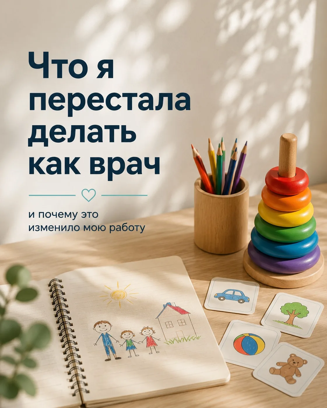 Мне кажется, за последние годы я сильно изменилась как врач.
Раньше мне казалось, что хороший специа