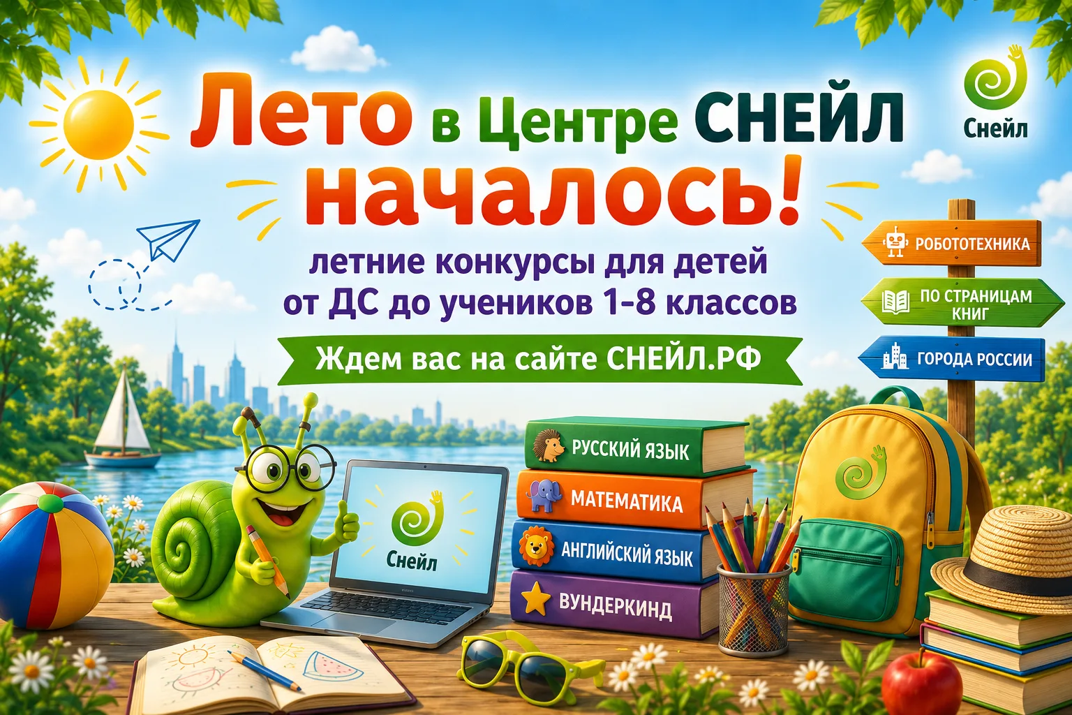 🎉 🎉 🎉 Сегодня особенный день!
1 июня — Международный день защиты детей. И для Центра СНЕЙЛ это дв