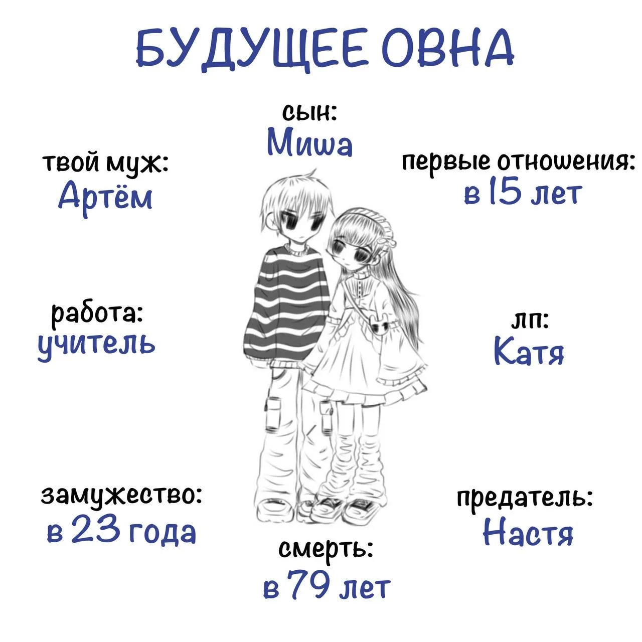 КАКОЕ У ТЕБЯ БУДУЩЕЕ??😱

Жми на свой зз и узнай свое будущее👇