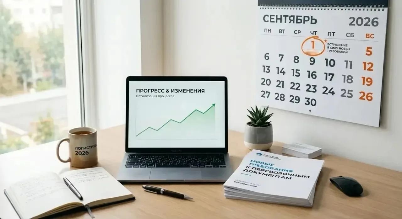 💻 Бесплатный вебинар ЮУТПП
«Электронные перевозочные документы 2026: как подготовиться транспортным