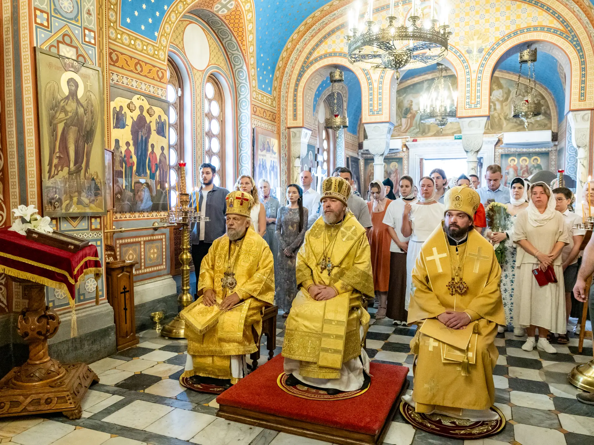 ✨ Митрополит Тихон возглавил Литургию в Крестовоздвиженской церкви семьи Романовых в Ливадии

2 июля