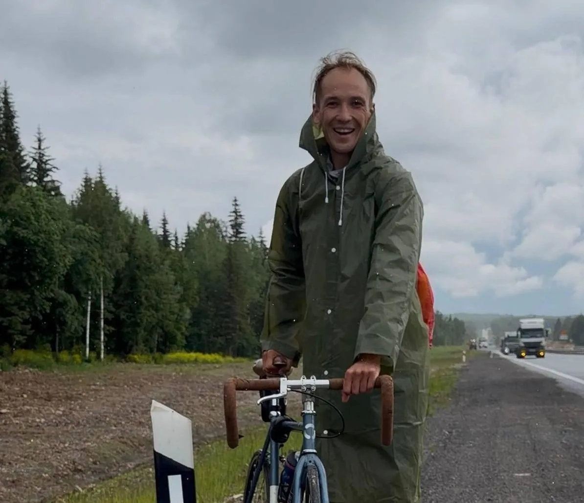 🚴 Тюменец объедет 15 городов ради помощи приютам

Кирилл Гуляев поехал в велопутешествие, чтобы соб