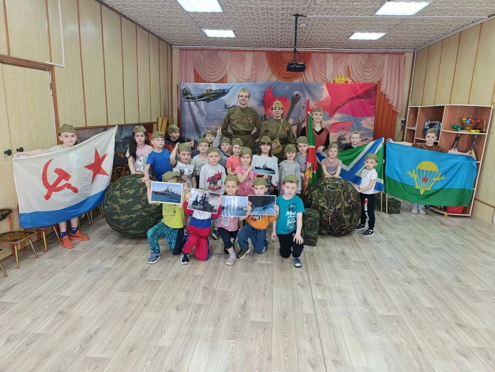В преддверие праздника «День Победы» в детском саду профессиональные артисты детского интерактивного