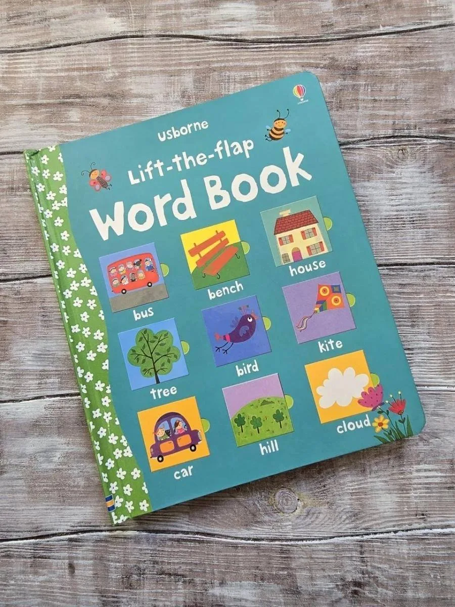Серия «Usborne Lift-the-Flap» – это интерактивные книги со створками, которые ребёнок открывает сам.