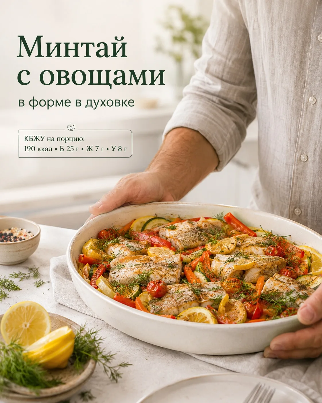 🔥 Минтай, который съедят даже те, кто “не любит рыбу”

Сочный минтай с овощами в духовке — лёгкий у