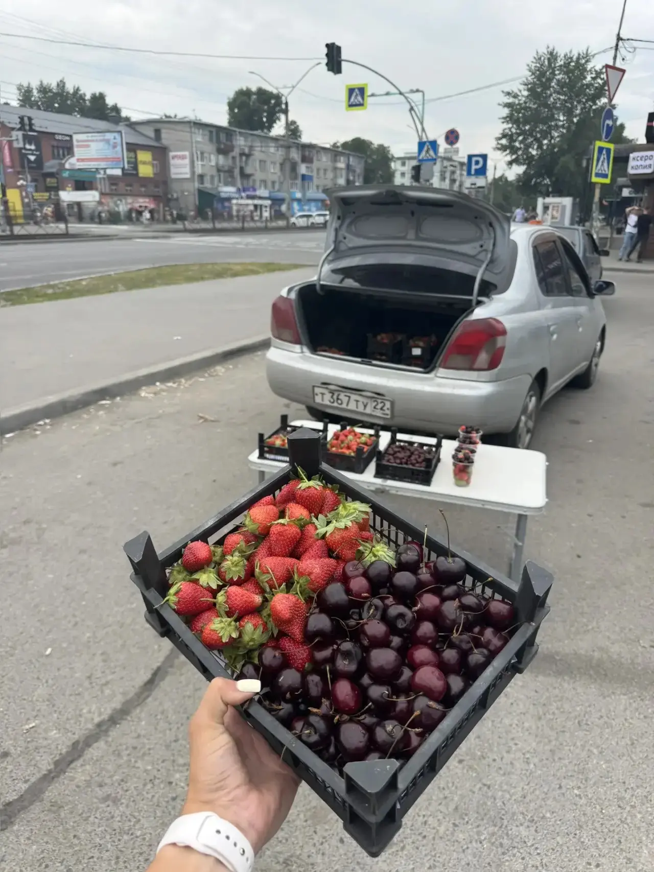 Ребята,сегодня мы отгружали Белокуриху,но не удержалась оставить немного на бийск🍒🍓💥

Ягодка идеа