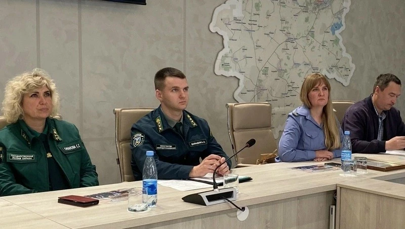 В  канун Дня эколога Россельхознадзор принял участие в едином экологическом дне в  Губкинском округе