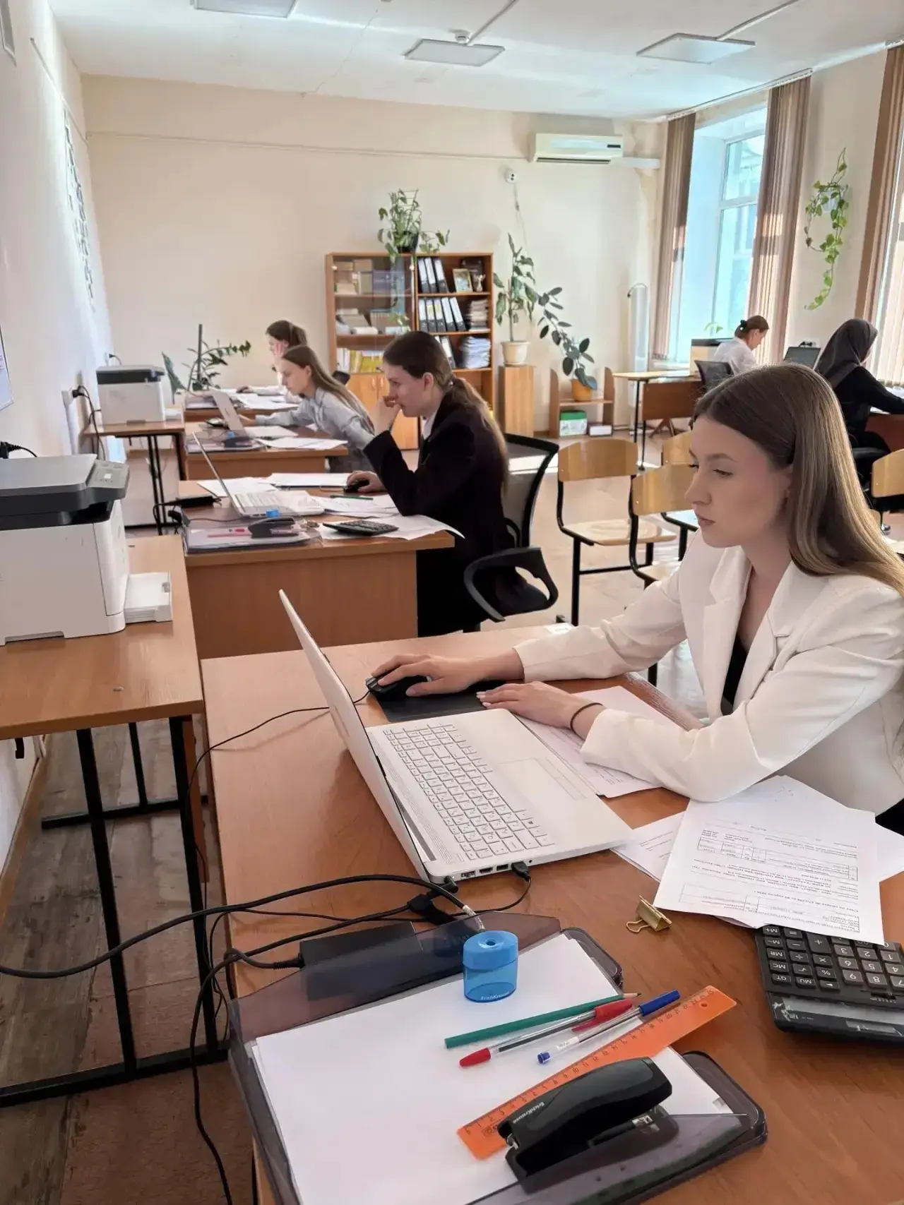 👏Завершен волнительный этап сдачи демонстрационного экзамена по специальности 38.02.01 «Экономика и