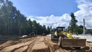 🛣️ В Мытищах продолжается реконструкция участка Осташковского шоссе общей протяжённостью более 430 