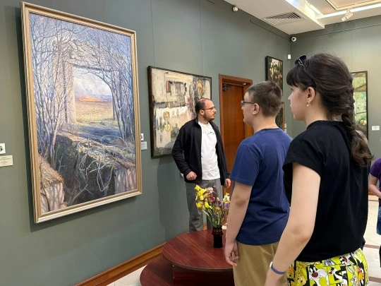 🎨✨ Захар и Таня, ученики ресурсного класса, посетили Белгородский художественный музей!

🏛️ Ребята