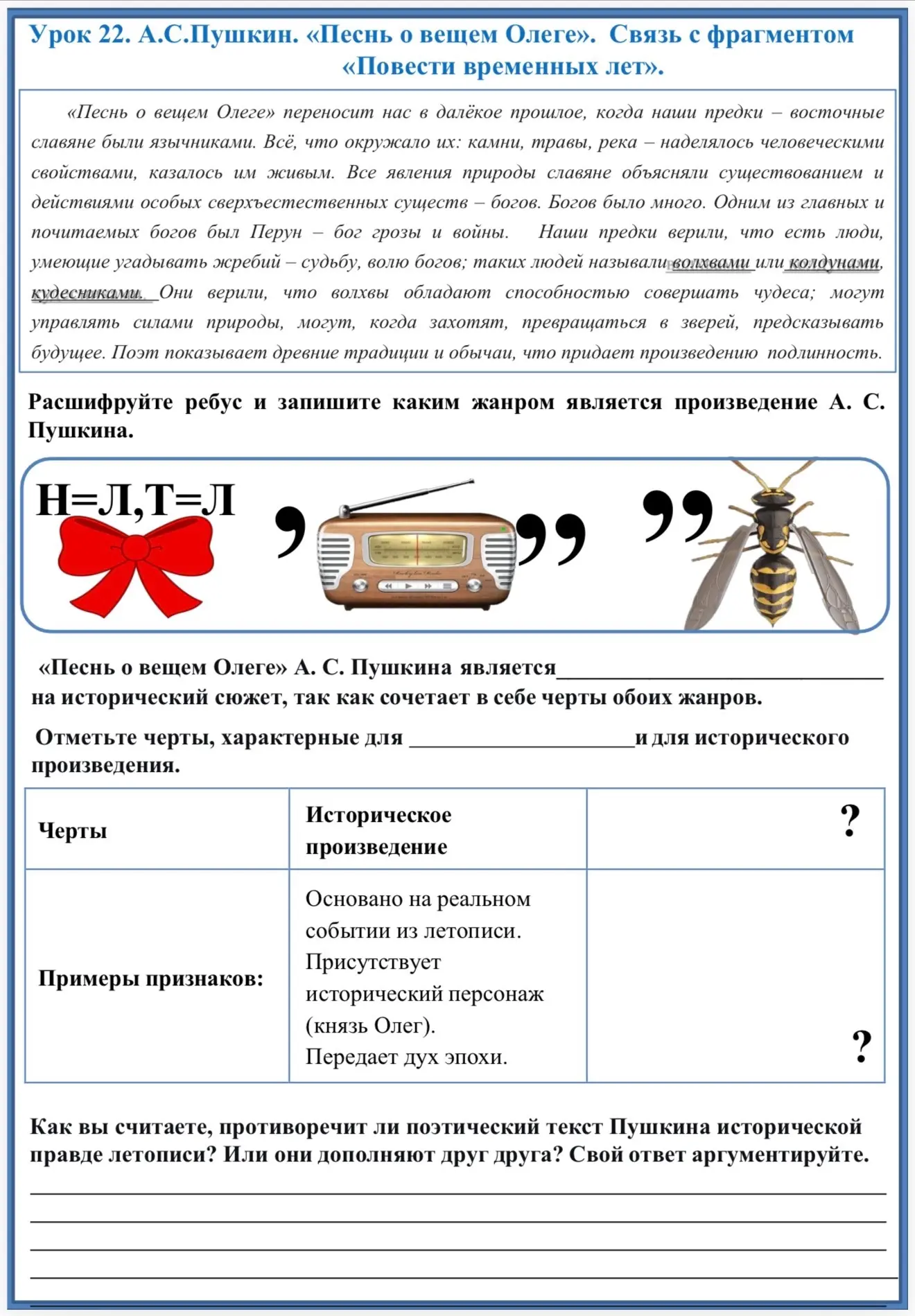 Вчера мы отмечали день Пушкина.

Его можно разбирать до бесконечности. И чем больше с ним работаешь,