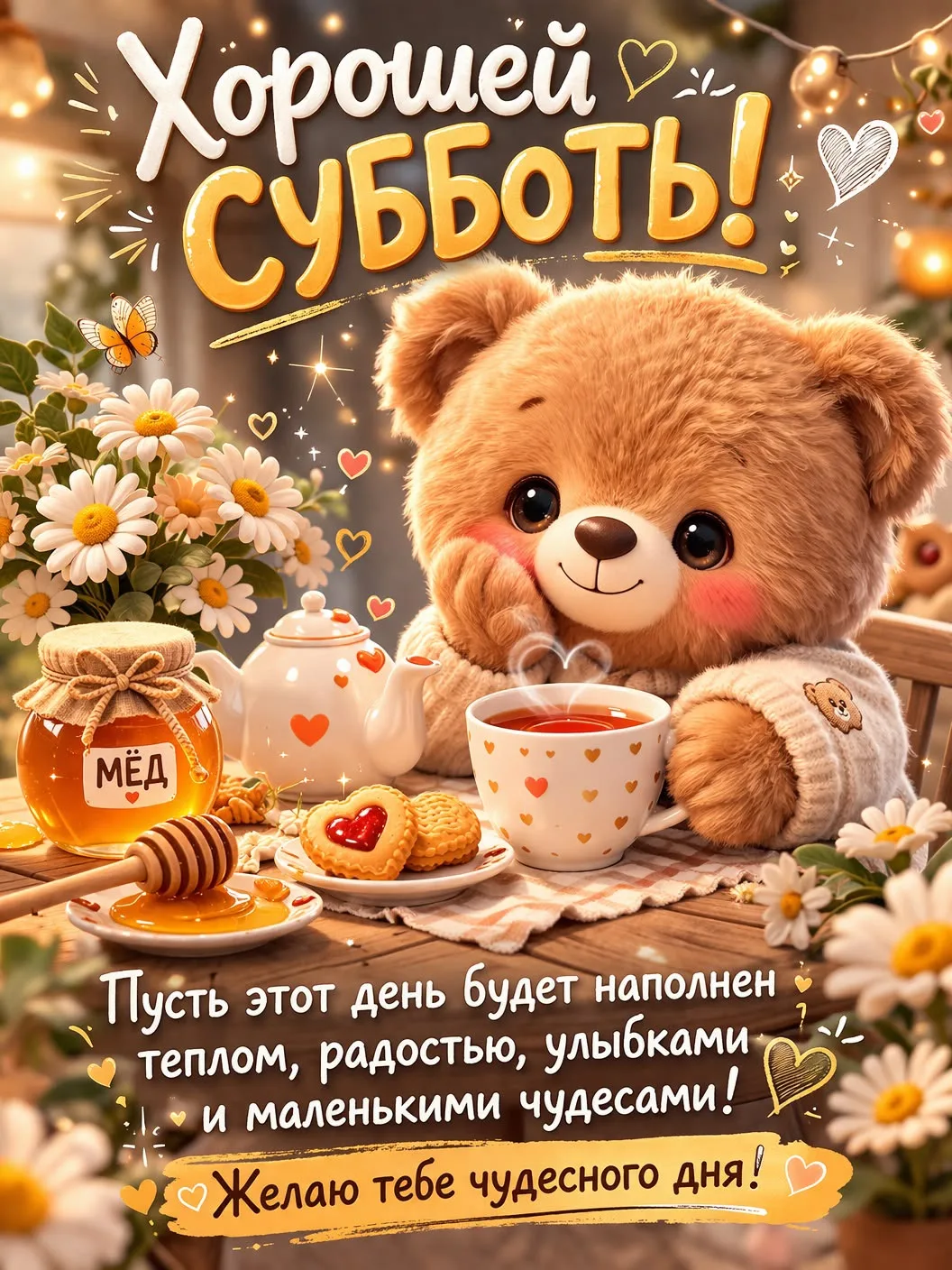 Хорошей субботы 

👉 Лучшие Открытки в MAX 😇 Подписаться
