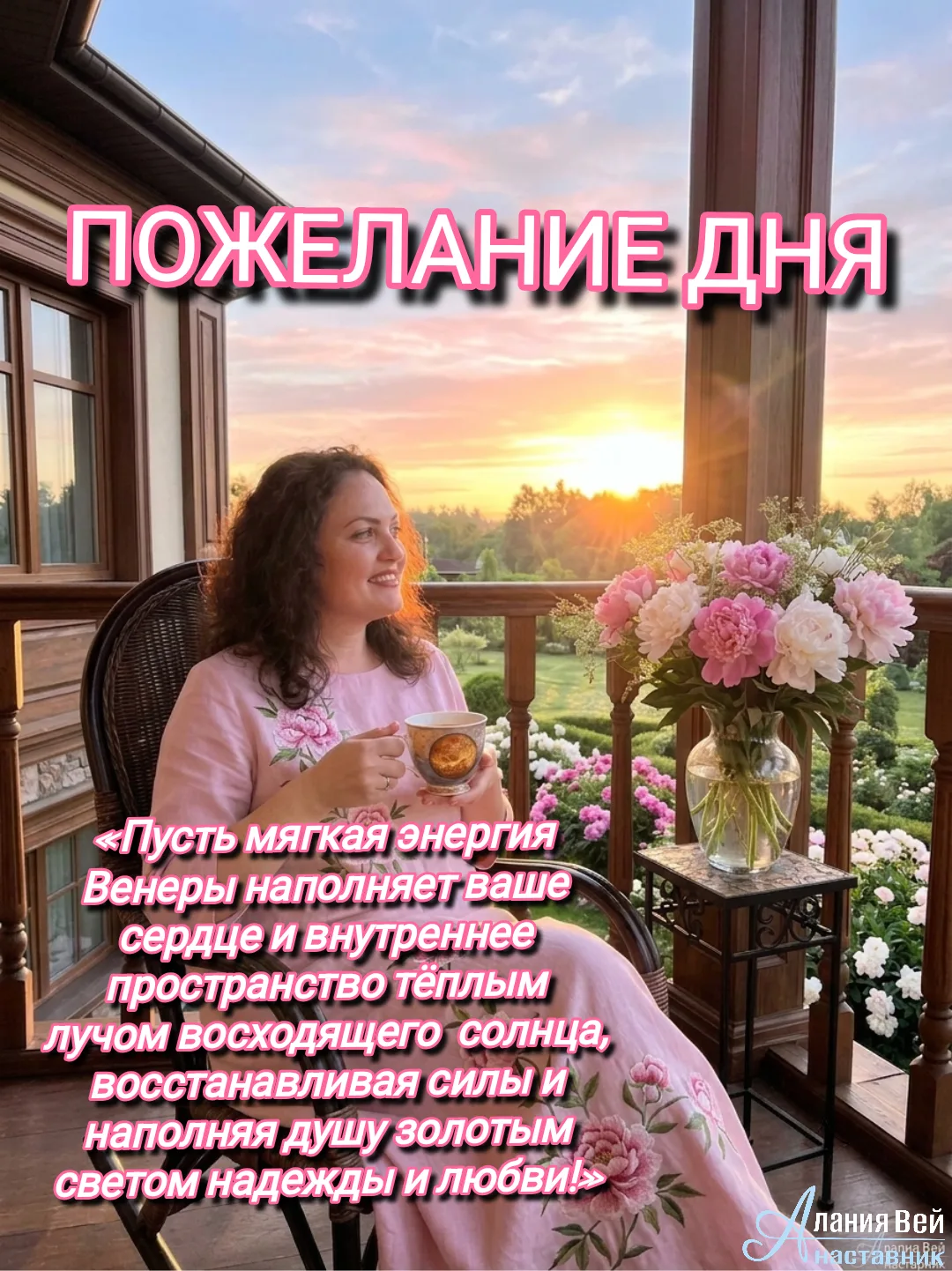 ✨«Пусть мягкая энергия  Венеры наполняет ваше сердце и внутреннее пространство тёплым лучом восходящ