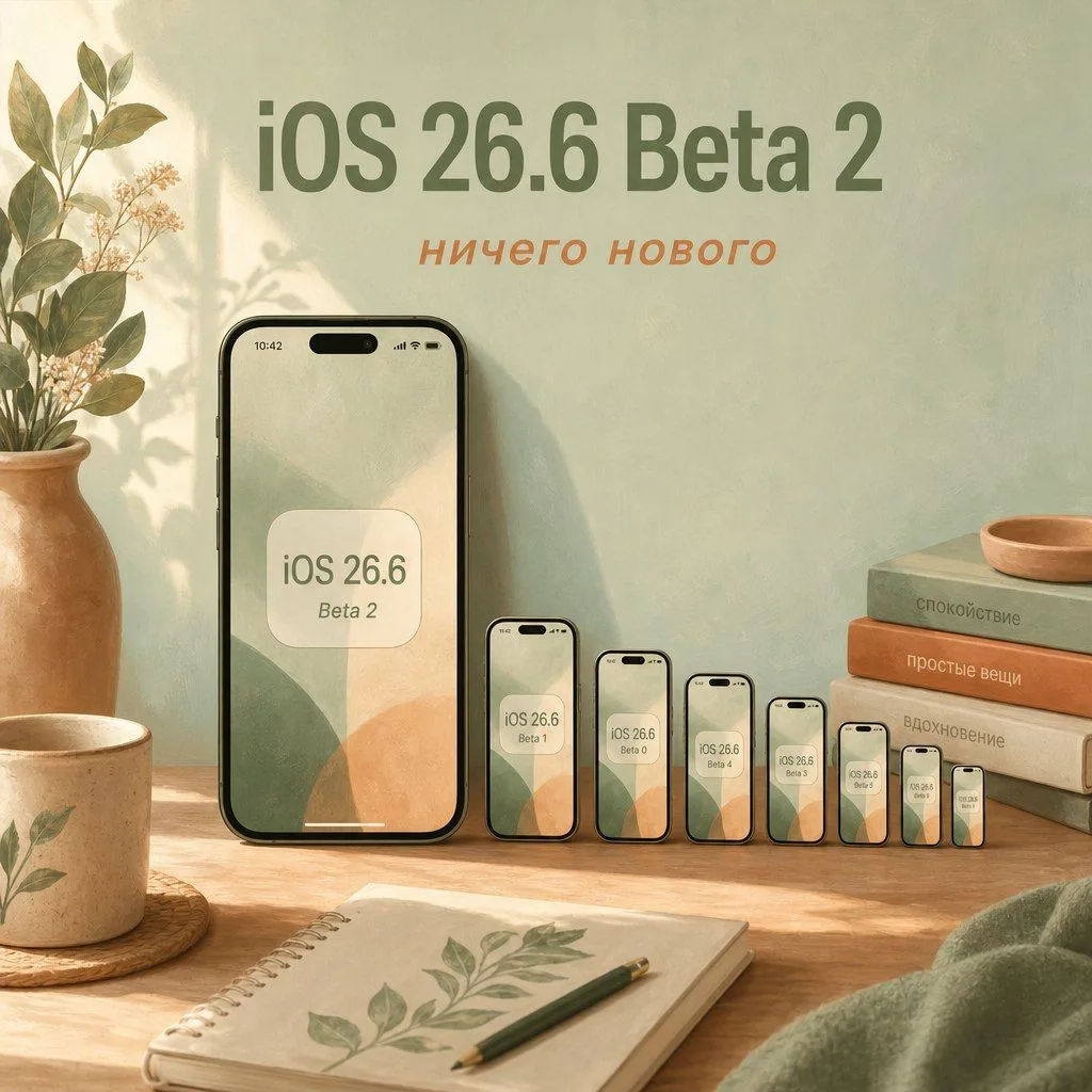 Вышла iOS 26.6 Beta 2

Apple выкатила вторую бету iOS 26.6, ну и заодно обновила бетки всех остальны
