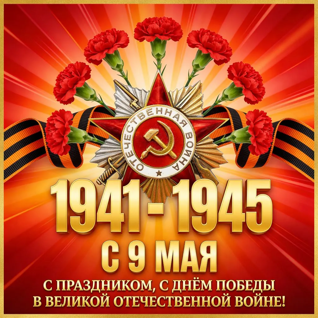 С ДНЁМ ВЕЛИКОЙ ПОБЕДЫ
ПОМНИМ, ЧТИМ, ГОРДИМСЯ!

Всей нашей командой авторов
искренне желаем добра, сч
