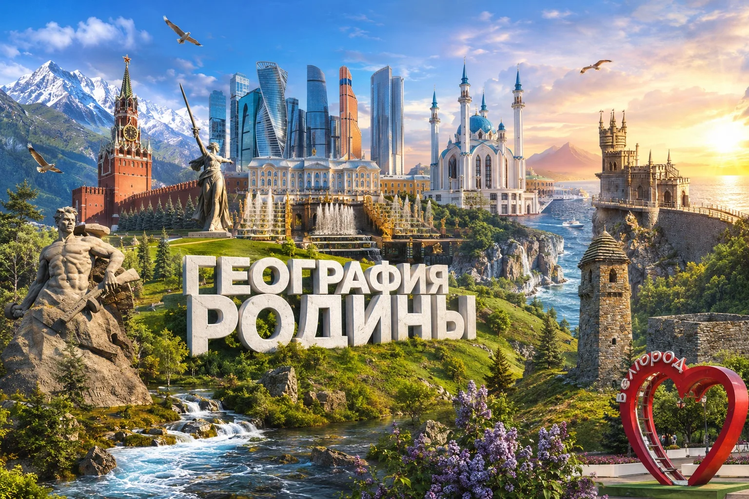 🇷🇺 В честь Года единства народов России запускаем онлайн-акцию «География Родины»

Россия — огромн