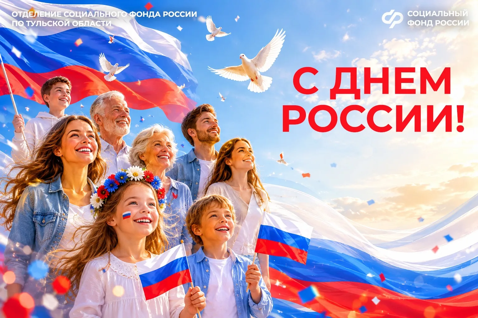 🇷🇺С Днем России! Сегодня наша огромная страна отмечает один из самых важных государственных праздн