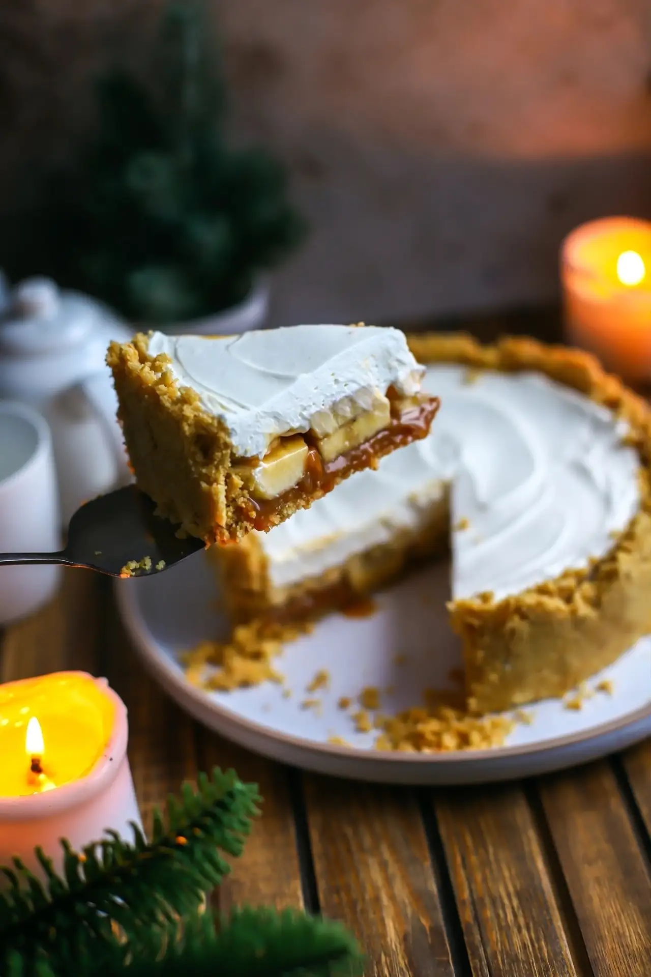🍌Баноффи: легкий и вкусный 

Сегодня хочу поделиться с вами потрясающим рецептом
баноффи пая — наст